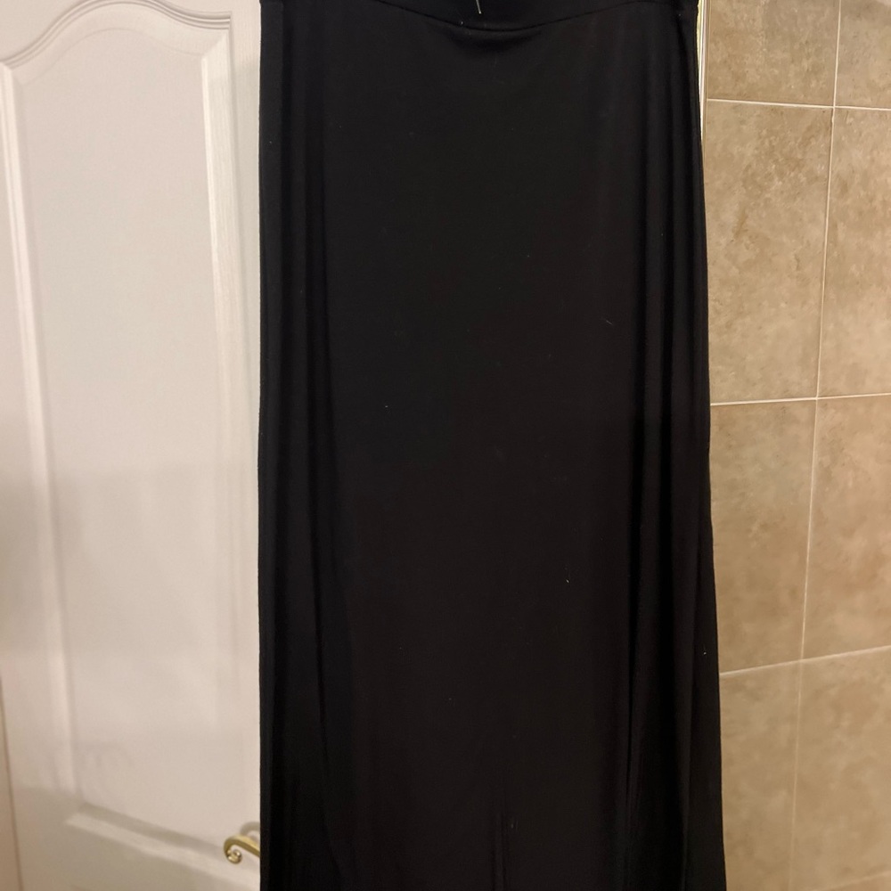 Ambiance Black Maxi Skirt